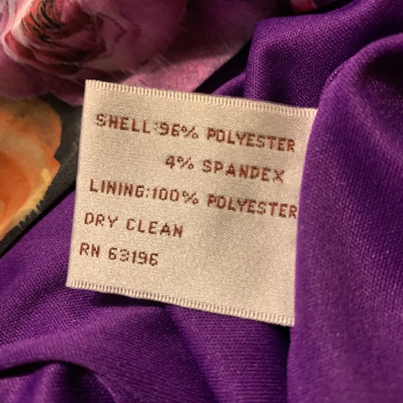 IVY & BLU by Maggy Boutique Black Floral Formal Dress Size 4 - Picture 10 of 10